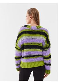 Pinko Sweter Alalunga 101791 A15K Kolorowy Regular Fit. Materiał: syntetyk. Wzór: kolorowy #4