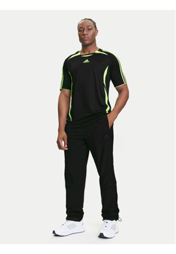 Adidas - adidas T-Shirt Teamgeist adicolor JW5872 Czarny Loose Fit. Kolor: czarny. Materiał: syntetyk