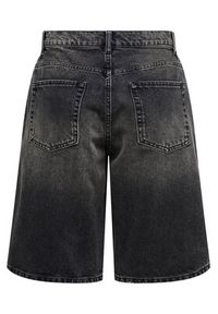 only - ONLY Szorty jeansowe Mate Reg 15340976 Czarny Regular Fit. Kolor: czarny. Materiał: bawełna #6