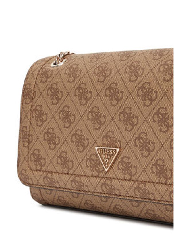Guess Torebka Noelle II HWBG96 72210 Brązowy. Kolor: brązowy. Materiał: skórzane