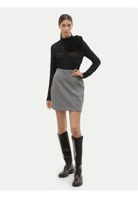 Vero Moda Spódnica ołówkowa Fortuneallison 10253954 Szary Slim Fit. Kolor: szary. Materiał: syntetyk #4