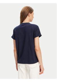 U.S. Polo Assn. T-Shirt WUP1363 Granatowy Regular Fit. Typ kołnierza: polo. Kolor: niebieski. Materiał: bawełna #3