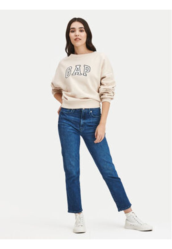 GAP - Gap Jeansy 732839-00 Granatowy Slim Fit. Kolor: niebieski