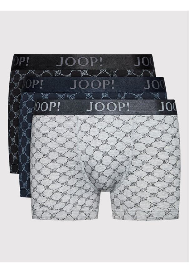 JOOP! Komplet 3 par bokserek 17 J221UW004 30029931 Kolorowy. Materiał: bawełna. Wzór: kolorowy