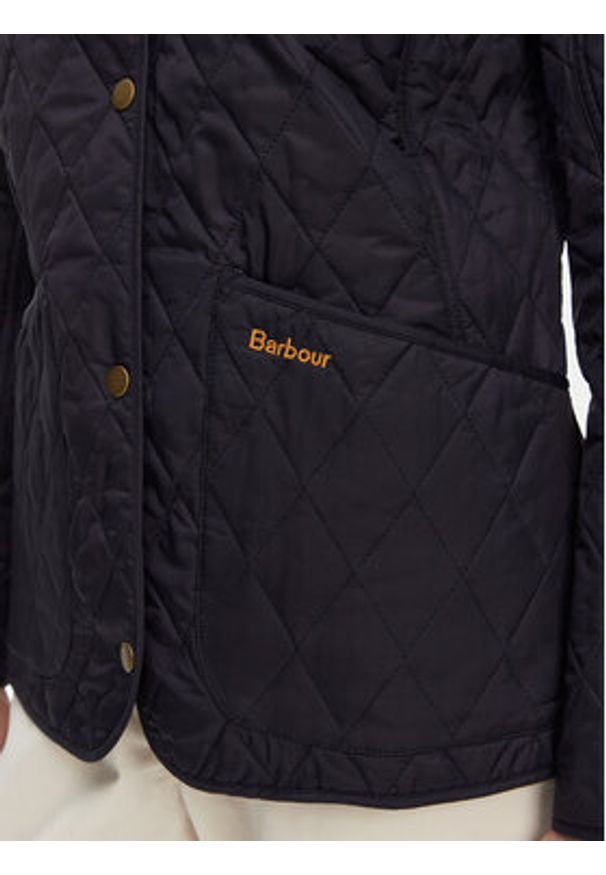 Barbour Kurtka przejściowa Annandale LQU0475NY91 Granatowy Regular Fit. Kolor: niebieski. Materiał: syntetyk