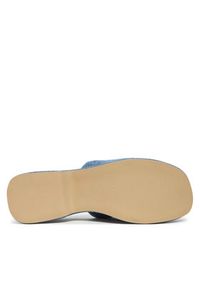 Pollini Klapki SA28248I0MTQ0707 Niebieski. Kolor: niebieski. Materiał: materiał #3
