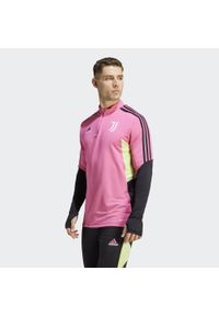 Bluza do piłki nożnej męska Adidas Juventus Condivo 22 Training Top. Kolor: fioletowy. Materiał: materiał #1