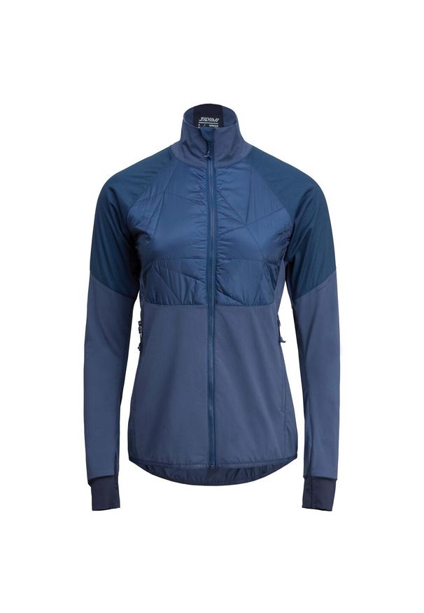 Kurtka do narciarstwa biegowego damska Silvini Cortena WJ2121. Kolor: wielokolorowy, niebieski, czerwony. Sezon: zima. Sport: narciarstwo