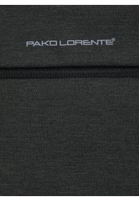 Pako Lorente - PAKO LORENTE – Czarna aktówka męska z tkaniny. Kolor: czarny. Materiał: tkanina #3
