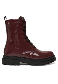 TOMMY HILFIGER - Trzewiki Tommy Hilfiger. Kolor: czerwony