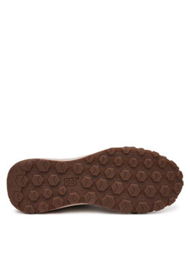 CATerpillar Sneakersy Hex Ready Lo P726013 Brązowy. Kolor: brązowy. Materiał: skóra, nubuk