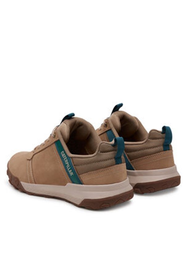 CAT Footwear Sneakersy Hex Ready Lo P726013 Brązowy. Kolor: brązowy. Materiał: nubuk, skóra