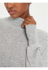 Kontatto Sukienka dzianinowa 3M0175 Szary Regular Fit. Kolor: szary. Materiał: syntetyk #5
