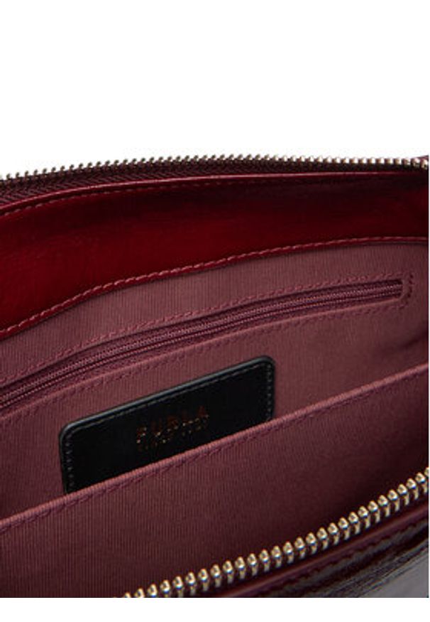 Furla Torebka Nuvola S WB01275 BX4100 CN 0053S Bordowy. Kolor: czerwony. Materiał: skórzane
