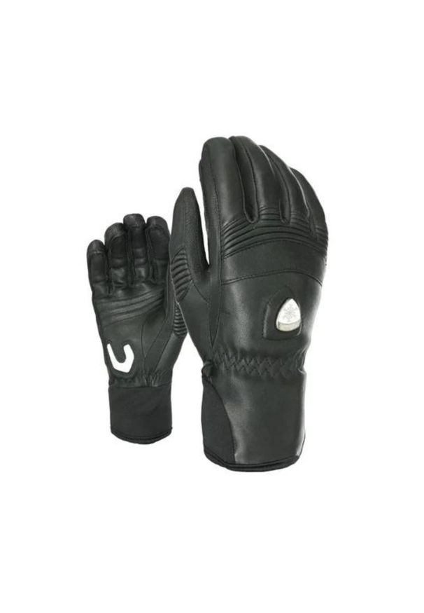 Rękawice narciarskie damskie Level Off Piste Leather. Kolor: czarny. Materiał: skóra. Sezon: zima. Sport: narciarstwo