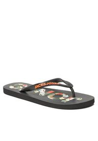 Jack & Jones - Jack&Jones Japonki 12230642 Czarny. Kolor: czarny. Materiał: guma #4