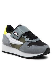 Fila Sneakersy Retroque Velcro Kids FFK0036.83149 Szary. Kolor: szary. Materiał: zamsz, skóra #3
