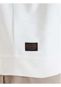 Aeronautica Militare Bluza 261FE2100UF00679 Biały Regular Fit. Kolor: biały. Materiał: bawełna #3