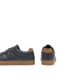 Lanetti Sneakersy MP07-11664-07 Granatowy. Kolor: niebieski. Materiał: skóra #6