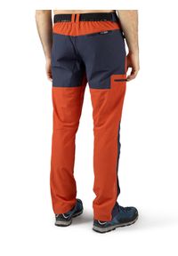Spodnie trekkingowe męskie Viking Bamboo Sequoia Man. Kolor: wielokolorowy, czarny, pomarańczowy. Sezon: lato. Sport: turystyka piesza #2