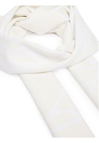 Calvin Klein Szalik Emblem Aop Jcq Fine Rib Scarf LV04D8051G Biały. Kolor: biały. Materiał: wiskoza #2
