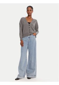 Marella Kardigan Chicco 2523346044 Szary Loose Fit. Kolor: szary. Materiał: kaszmir #5