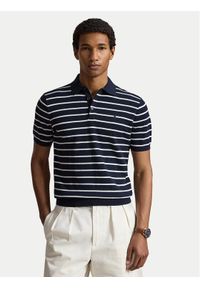 Polo Ralph Lauren Polo 710B17976001 Granatowy Regular Fit. Typ kołnierza: polo. Kolor: niebieski. Materiał: bawełna #1