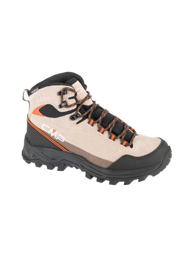 CMP - Buty trekkingowe damskie, Myzar Mid. Kolor: beżowy. Materiał: guma, tkanina, zamsz, materiał, syntetyk