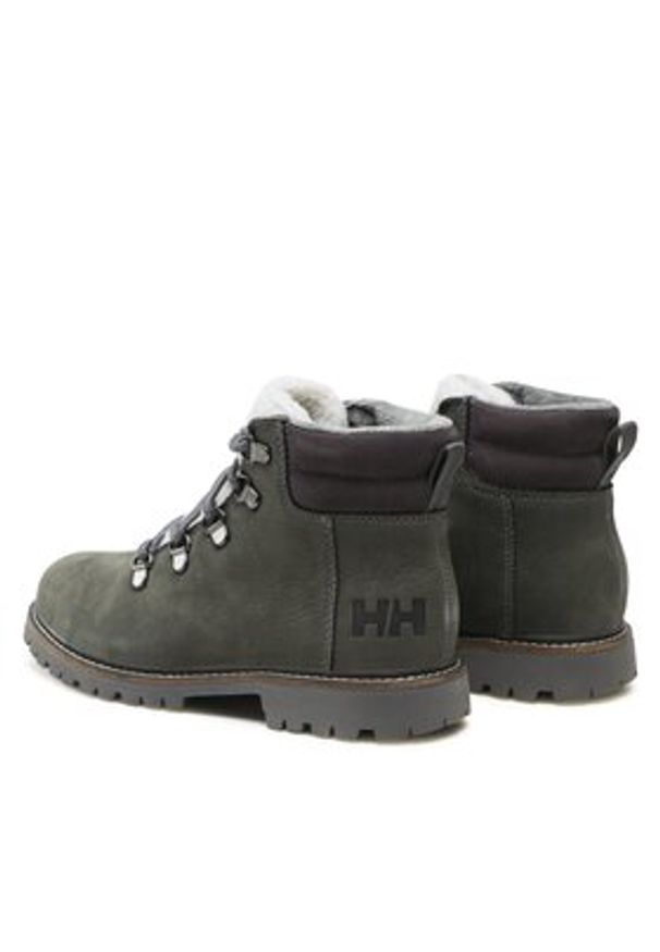 Helly Hansen Trapery Iselle 11744_609 Khaki. Kolor: brązowy. Materiał: nubuk, skóra