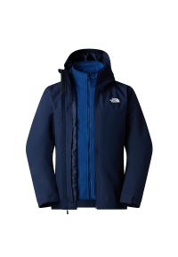 Kurtka męska The North Face 3 in 1 Quest Dry Vent Triclimate 0A8G0SE5O1 - granatowa. Kolor: niebieski. Materiał: polar, materiał, poliester. Sezon: zima #1
