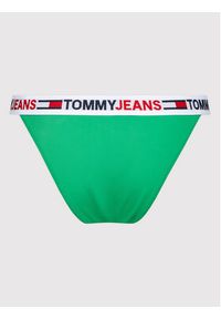 Tommy Jeans Dół od bikini High Leg Cheeky UW0UW03400 Zielony. Kolor: zielony. Materiał: syntetyk #4