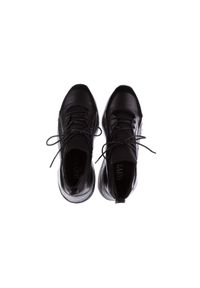 Sneakersy Bayla-155 385-2758 Czarne 19. Zapięcie: pasek. Kolor: czarny. Materiał: jeans, materiał, skóra, guma. Szerokość cholewki: normalna. Wzór: aplikacja. Sezon: lato #5