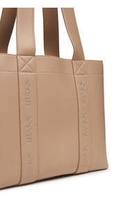 Hugo - HUGO Torebka 50547491 Beżowy. Kolor: beżowy. Materiał: skórzane #2