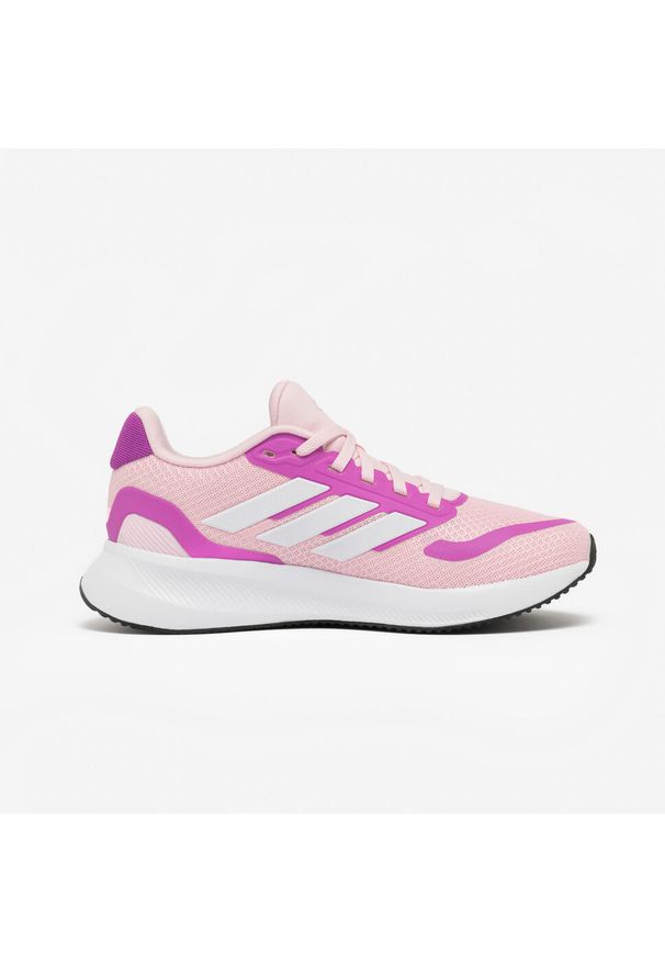 Adidas - Buty do biegania dla dzieci ADIDAS Runfalcon 5.0. Kolor: różowy. Materiał: kauczuk. Szerokość cholewki: normalna. Model: Adidas Cloudfoam. Sport: bieganie