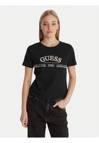 Guess T-Shirt V6RI16 I3Z14 Czarny Regular Fit. Kolor: czarny. Materiał: bawełna #1