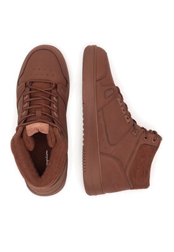 Champion Sneakersy RD18 MID CORD S22295-MS031 Brązowy. Kolor: brązowy. Materiał: materiał