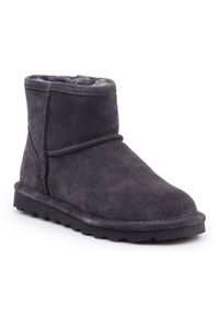 Bearpaw - Buty BearPaw Alyssa Charcoal W 2130W-030 szare. Kolor: szary. Materiał: zamsz, skóra, futro #6