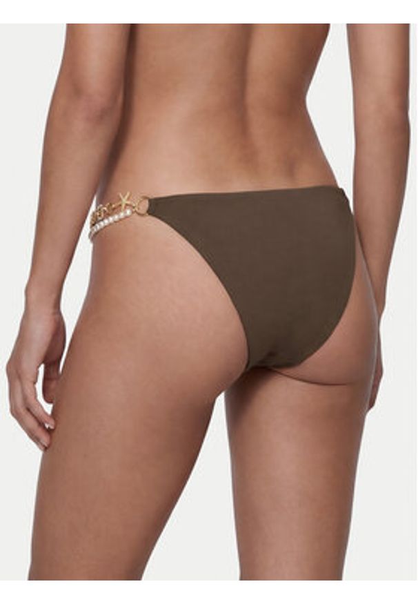 Guess Dół od bikini E6GO00 KF412 Brązowy. Kolor: brązowy. Materiał: syntetyk