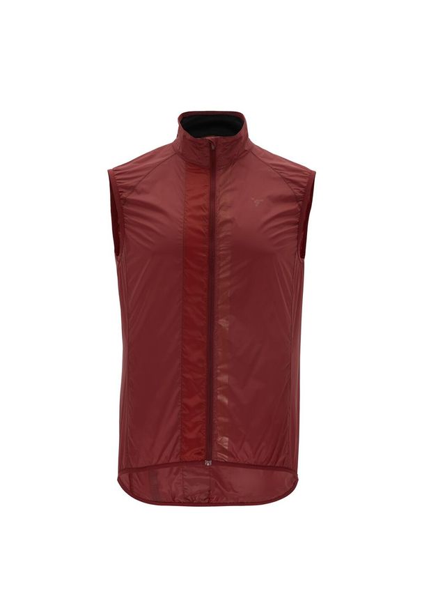 Wodoodporna kamizelka Silvini Garcio. Typ kołnierza: kołnierzyk stójkowy. Kolor: czerwony, brązowy, fioletowy, wielokolorowy. Materiał: softshell. Sport: turystyka piesza, kolarstwo