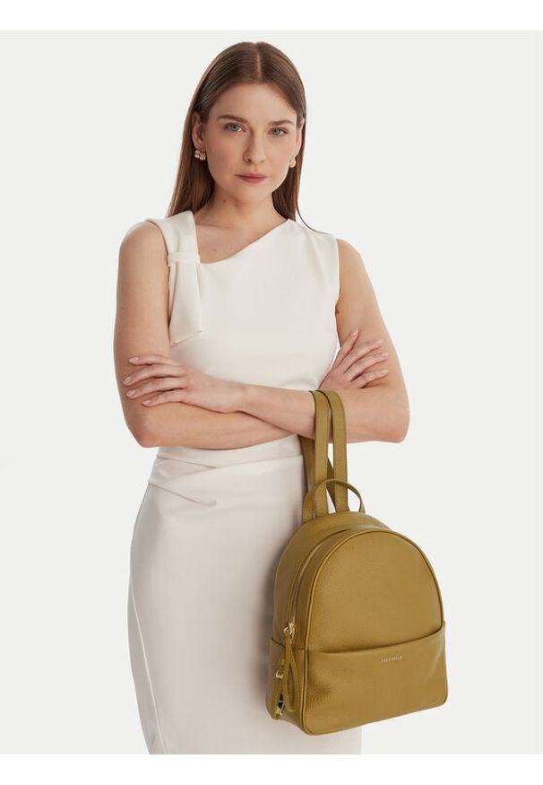 Coccinelle Plecak U45 Coccinellenory E1 U45 14 02 01 Zielony. Kolor: zielony. Materiał: skóra