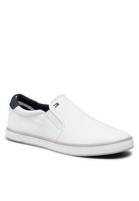 TOMMY HILFIGER - Tommy Hilfiger Tenisówki Harlow 2D FM0FM00597 Biały. Kolor: biały. Materiał: materiał #9