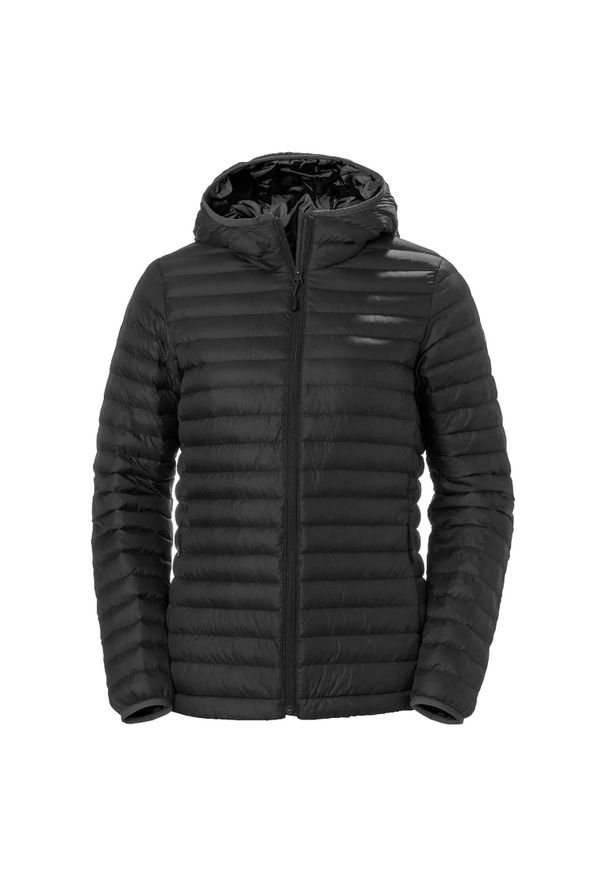 Damska ocieplana kurtka z kapturem Helly Hansen Sirdal. Typ kołnierza: kaptur. Kolor: czarny. Sport: turystyka piesza