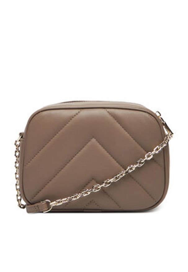 Patrizia Pepe Torebka 8B0005/L004-B744 Brązowy. Kolor: brązowy. Materiał: skórzane