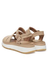 Clarks Sandały Tuscan Strap 26181475 Beżowy. Kolor: beżowy. Materiał: skóra #6