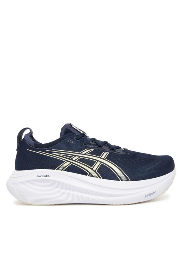 Asics Buty do biegania Gel-Nimbus 27 1011B958 Granatowy. Kolor: niebieski. Materiał: mesh, materiał