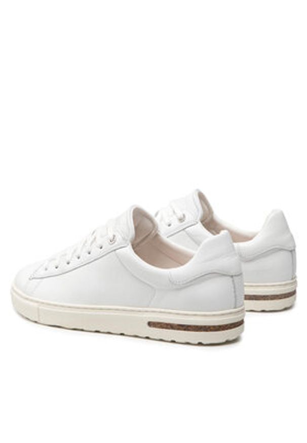 Birkenstock Sneakersy Bend Low 1017723 Biały. Kolor: biały. Materiał: skóra
