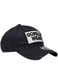 GORILLA WEAR - Harrison Czapka - Czarny/Biały. Kolor: czarny, biały, wielokolorowy