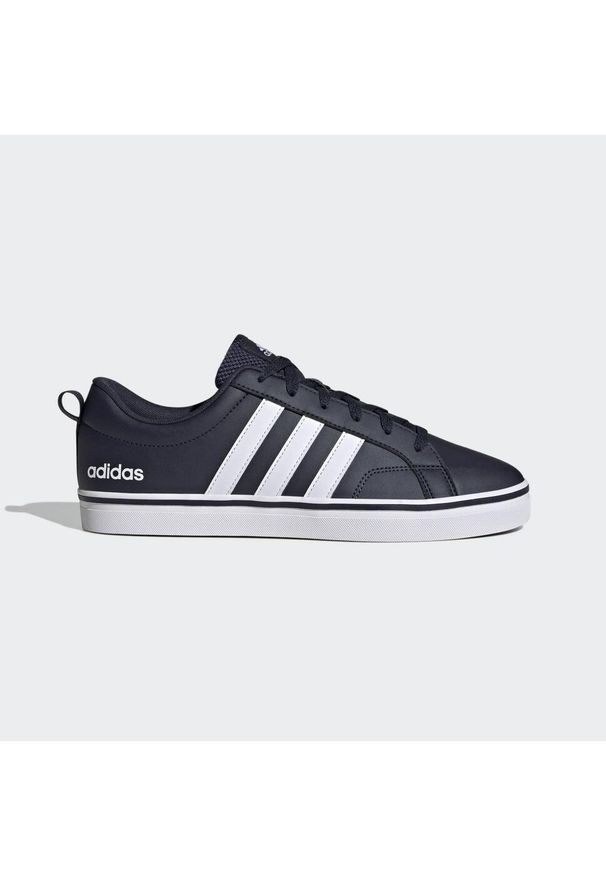 Adidas - Buty VS Pace 2.0. Kolor: niebieski, wielokolorowy, biały. Materiał: materiał. Sport: skateboard