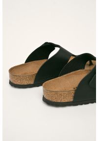 Birkenstock - Japonki Ramses 44791. Kolor: czarny. Materiał: skóra, materiał. Wzór: gładki #3