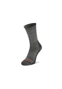 BRIDGEDALE - Skarpety do trekkingu Bridgedale Hike Mid Merino C Boot. Kolor: szary. Sport: turystyka piesza